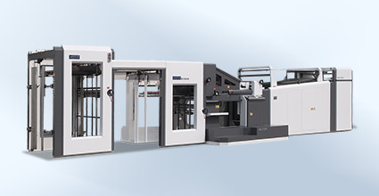 全自動(dòng)卡紙貼面機(jī)